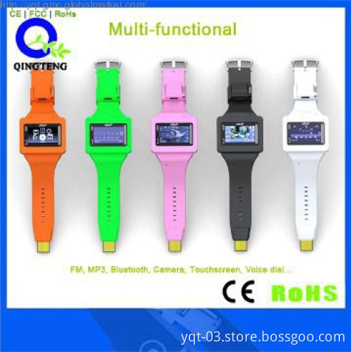 colorful silica rubber mobile cell phone with camera